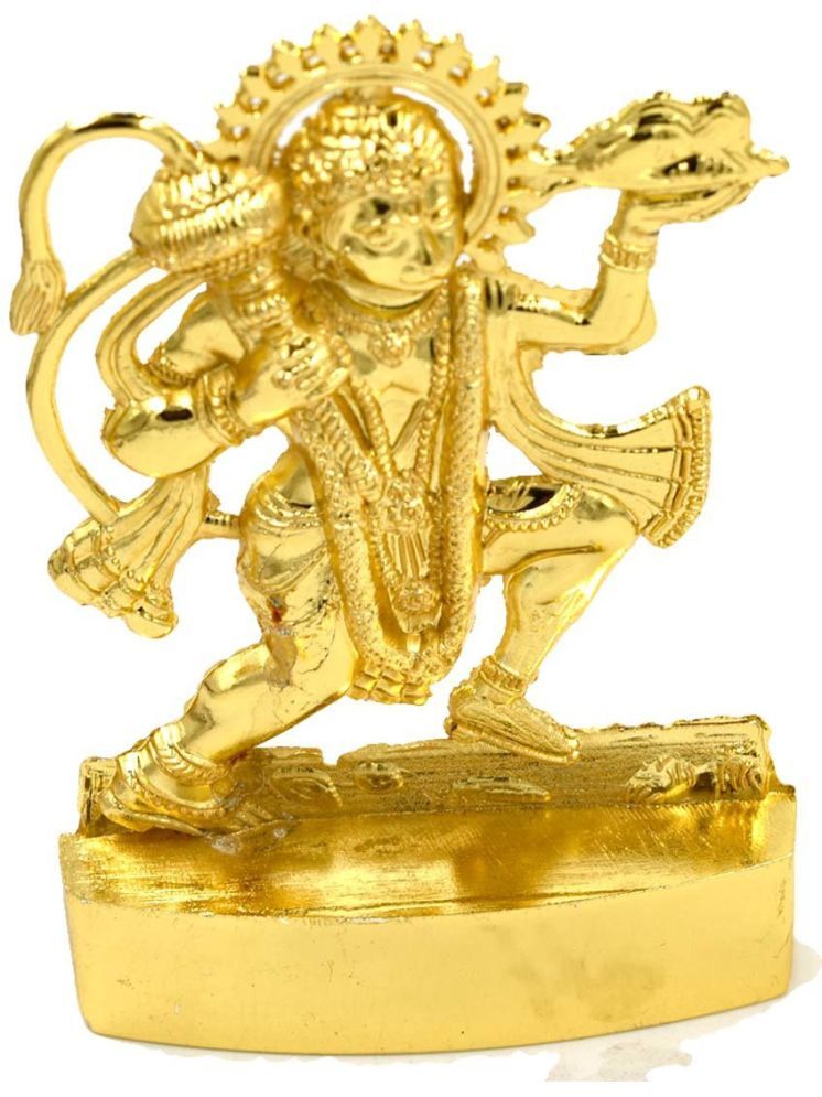     			Shri Astha Vinayak Brass Lord Hanuman Idol ( 1 cm )