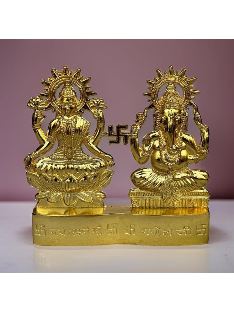     			Shri Astha Vinayak Iron Laxmi Ganesh Idol ( 1 cm )