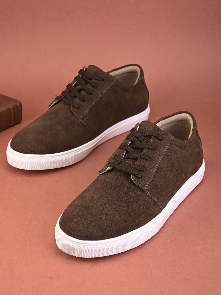     			Fentacia MEN CASUAL SHOES Brown Men's Lifestyle Shoes