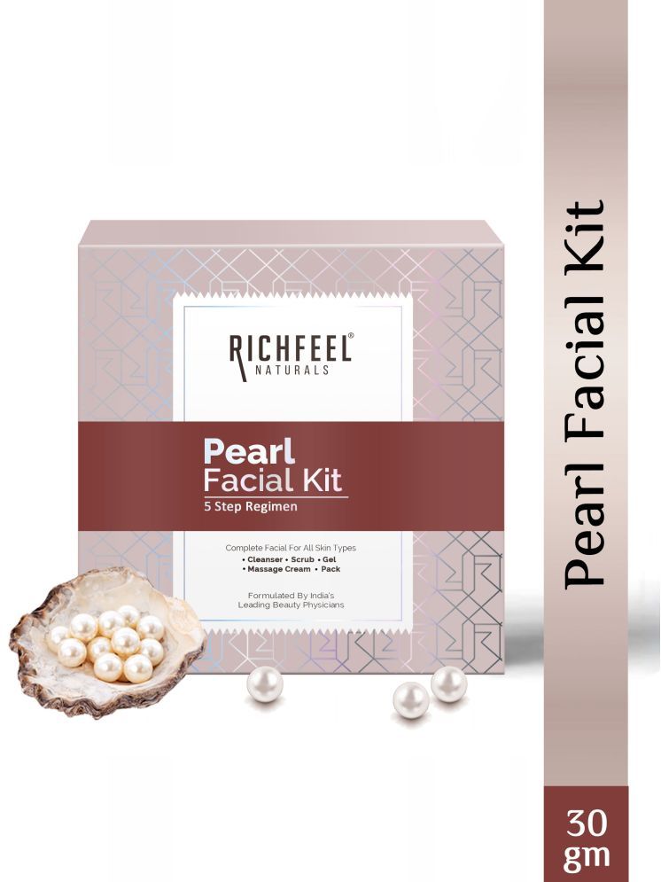     			Richfeel Pearl 1 Time Use Facial Kit For All Skin Type Pearl 30 ( Pack of 1 )