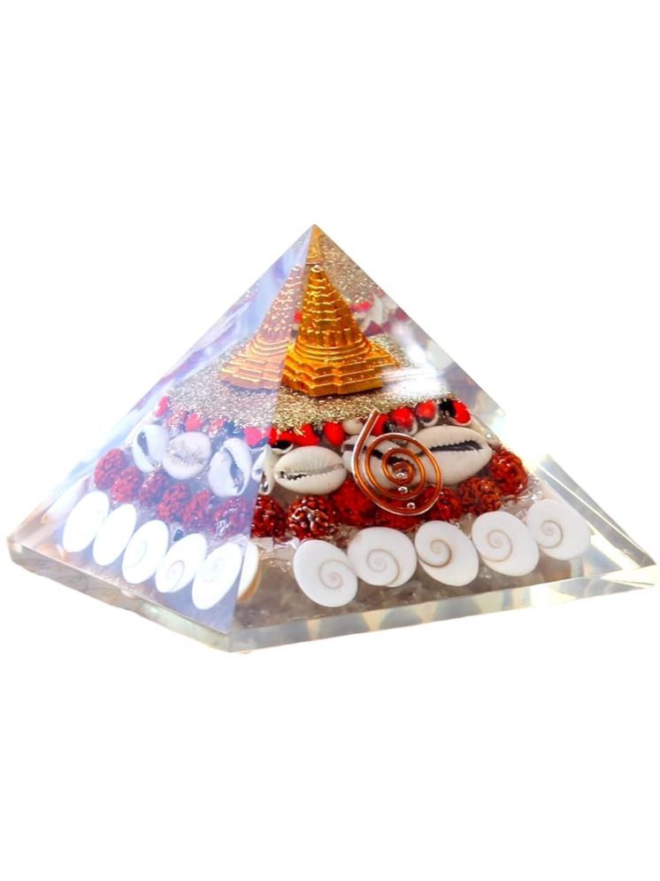     			TEVATIYA Religious Showpiece crystal laxmi pyramid ( Pack of 1 )