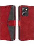 Masque Red Flip Cover Artificial Leather Compatible For Realme Narzo 50A Prime ( Pack of 1 )