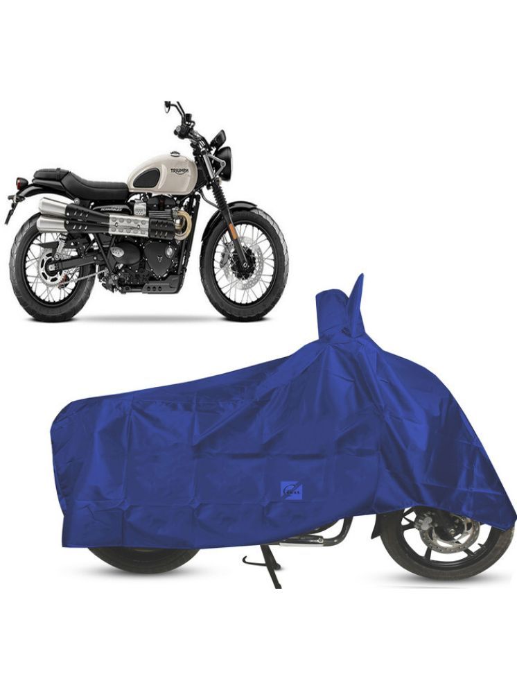     			EGAL Bike Body Cover for Triumph ( Pack of 1 ) , Blue