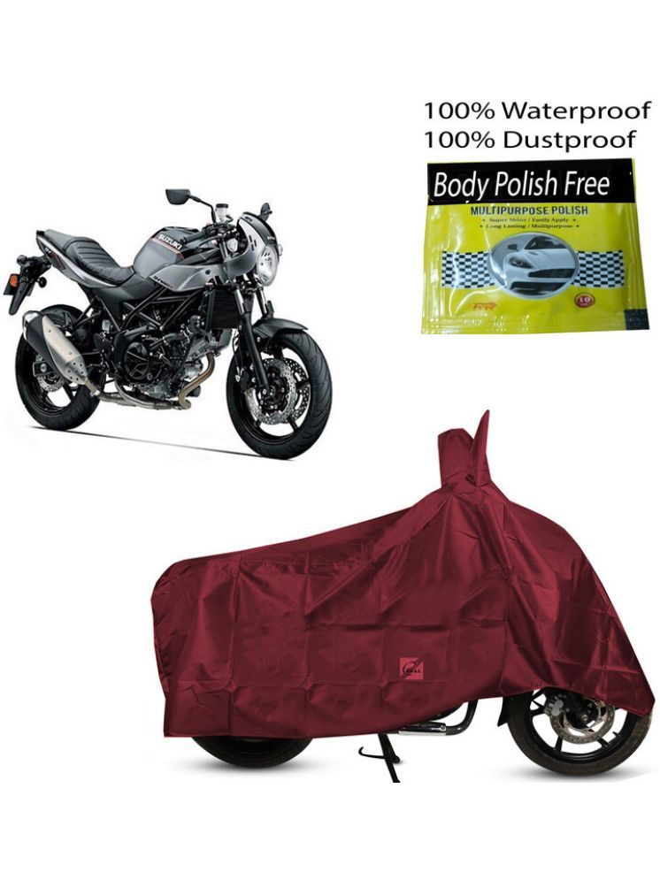     			EGAL Bike Body Cover for Suzuki ( Pack of 1 ) , Maroon