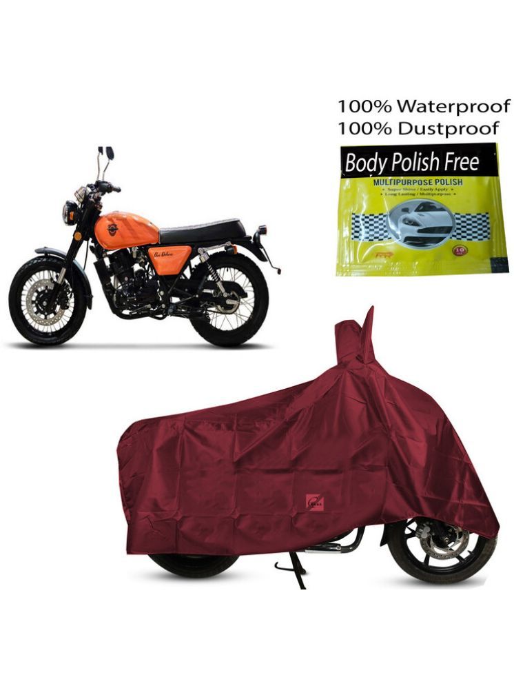     			EGAL Bike Body Cover for All Brands ( Pack of 1 ) , Maroon