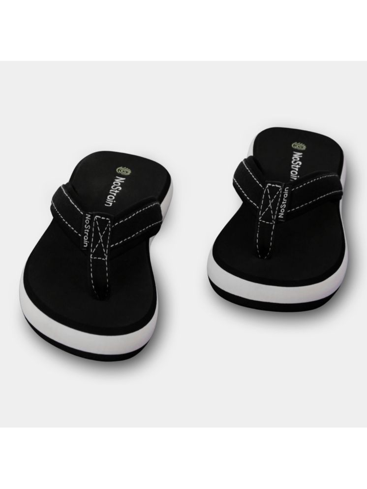     			NoStrain Black Women's Slipper