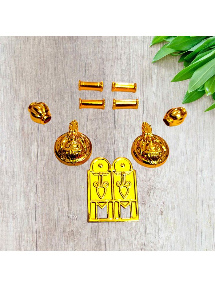     			TGS GOLD COVERING Gold Pendant set ( Pack of 1 )