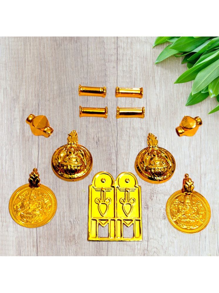     			TGS GOLD COVERING Gold Pendant set ( Pack of 1 )