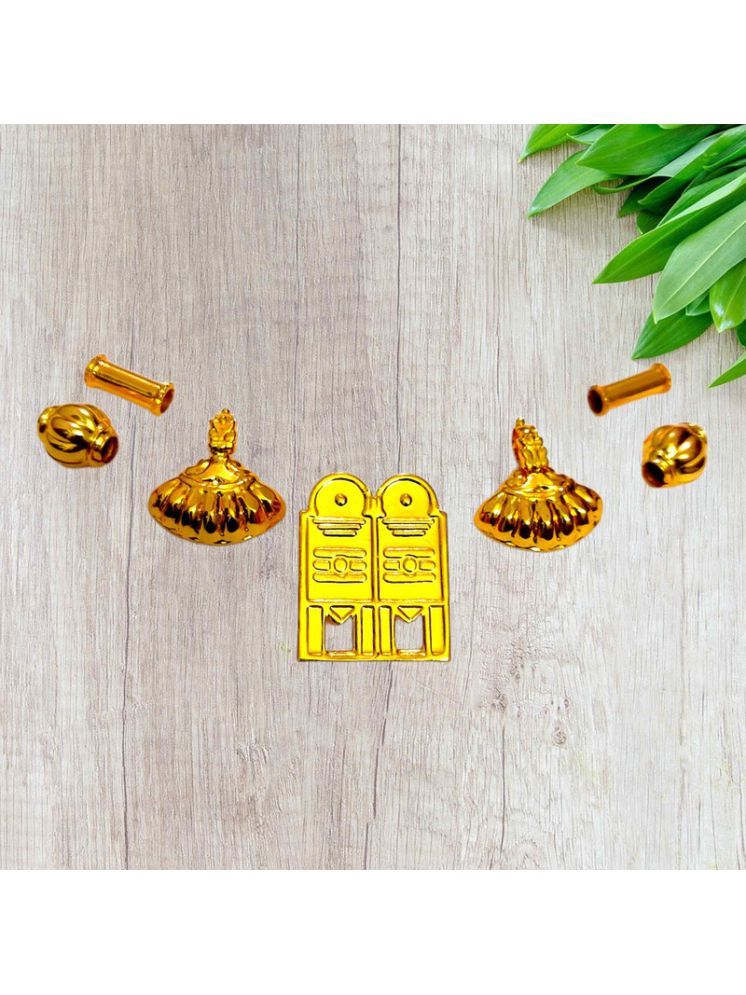     			TGS GOLD COVERING Gold Pendant set ( Pack of 1 )