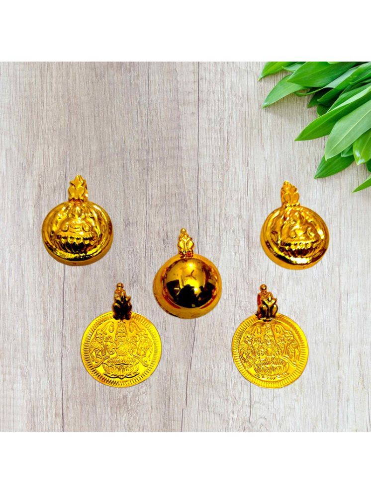     			TGS GOLD COVERING Gold Pendant set ( Pack of 1 )