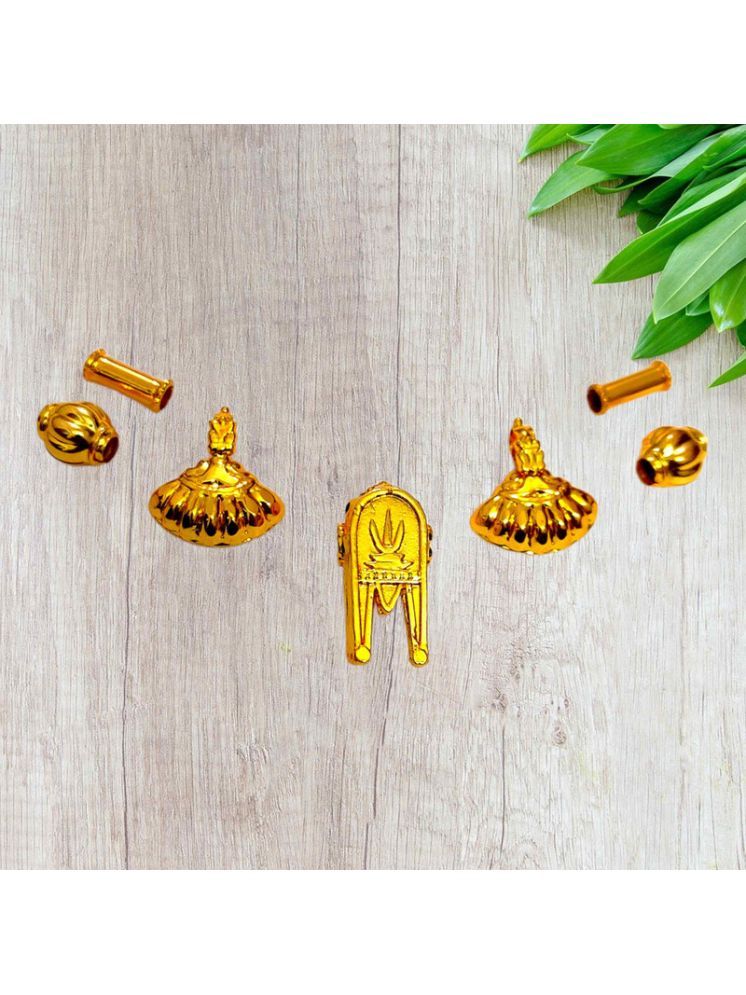     			TGS GOLD COVERING Gold Pendant set ( Pack of 1 )