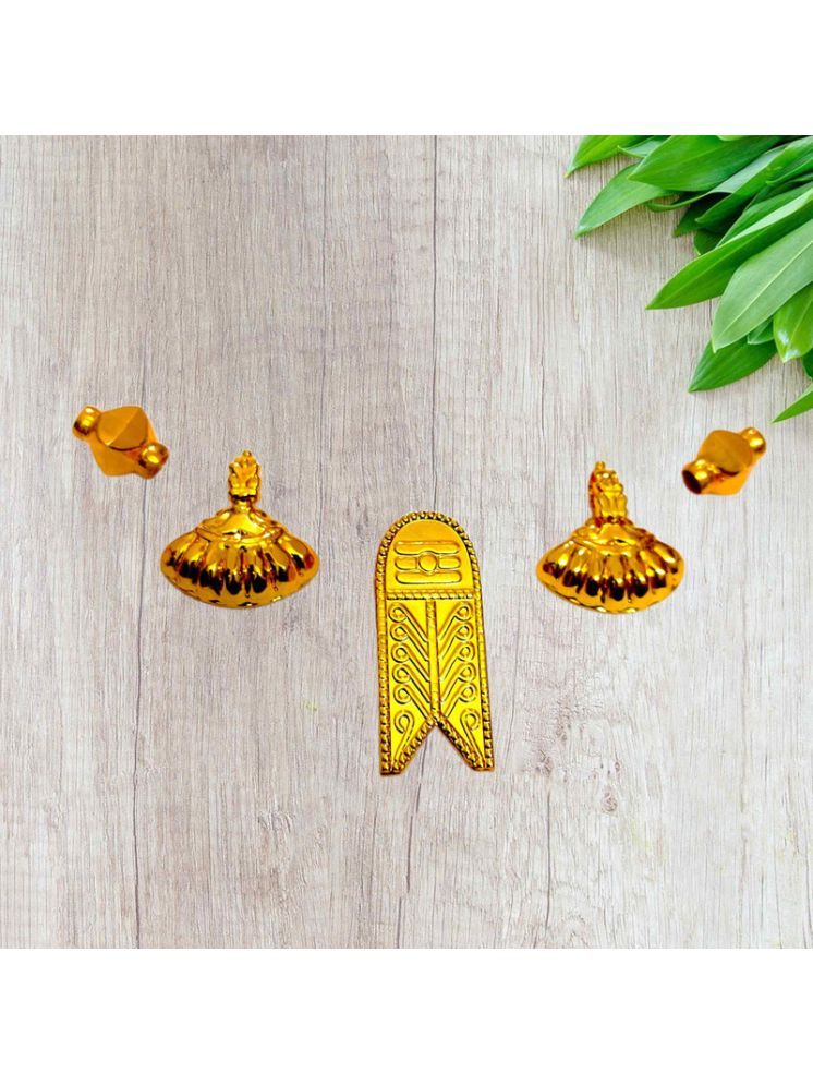     			TGS GOLD COVERING Gold Pendant set ( Pack of 1 )