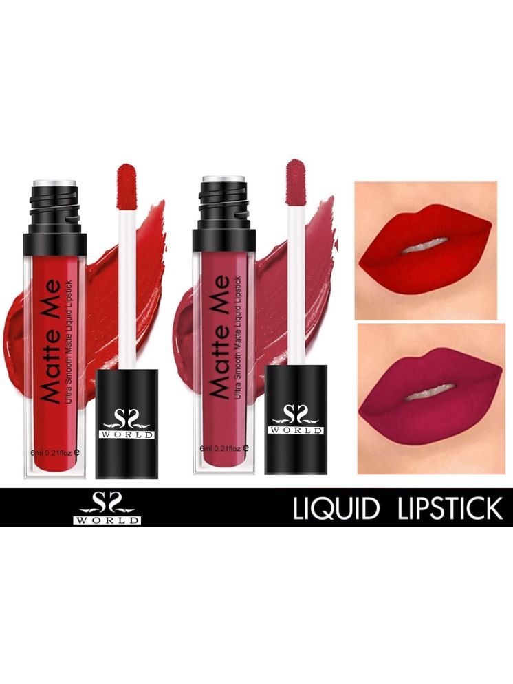     			ssworld Red Matte Lipstick 6