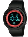 DECLASSE Black PU Digital Men's Watch