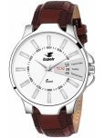 Espoir Brown PU Analog Men's Watch