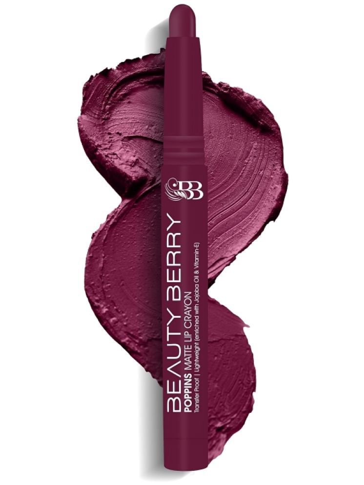     			Beauty Berry Purple Matte Lipstick 50