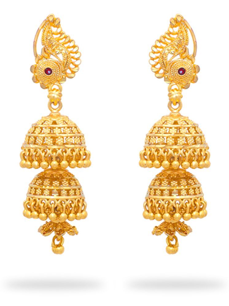     			Drashti Collection Multicolor Jhumki Earrings ( Pack of 1 )