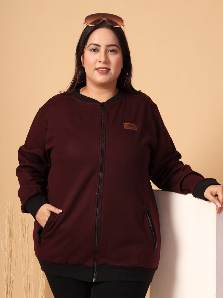     			Rigo - Cotton Maroon Bomber Jackets Pack of 1