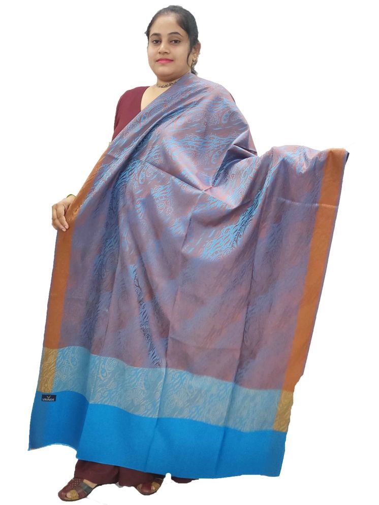     			Sprha Multicolor Self Design Shawl - ( Pack of 1 )