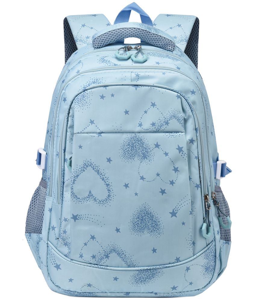     			Tinytot Blue Polyester Backpack For Kids