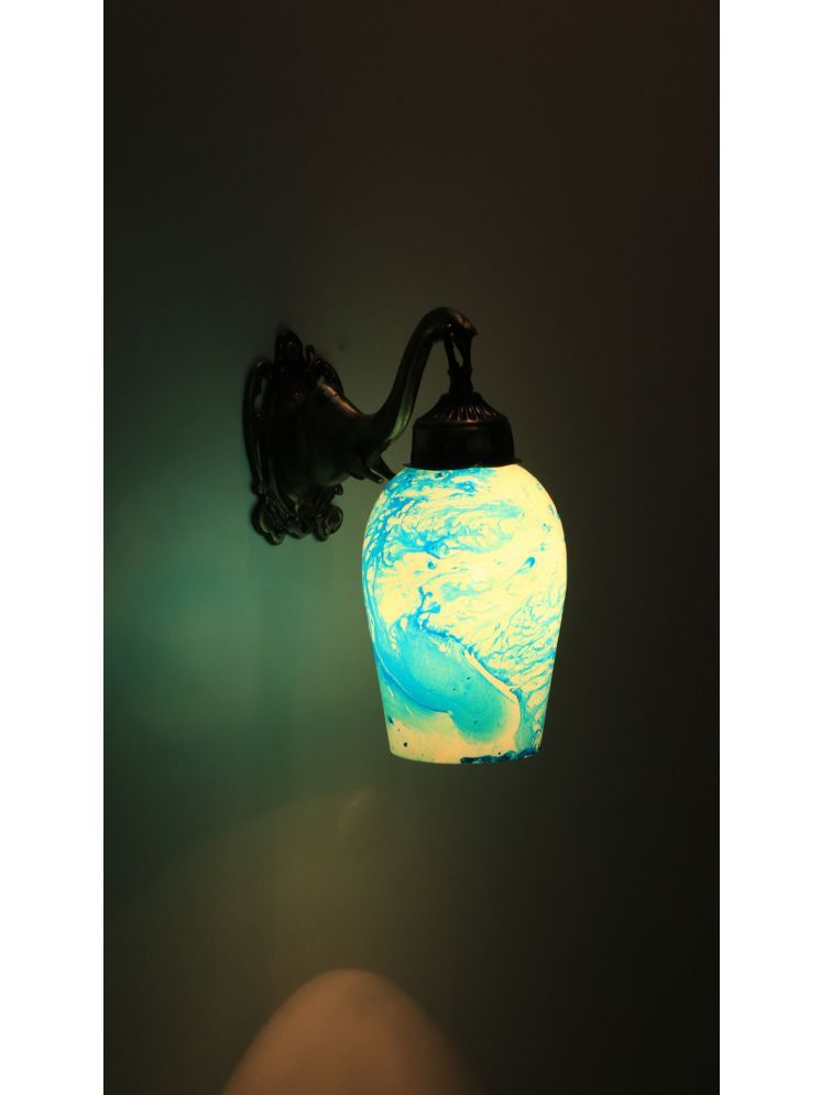     			VAGalleryKing Blue Down Light Wall Lamp ( Pack of 1 )