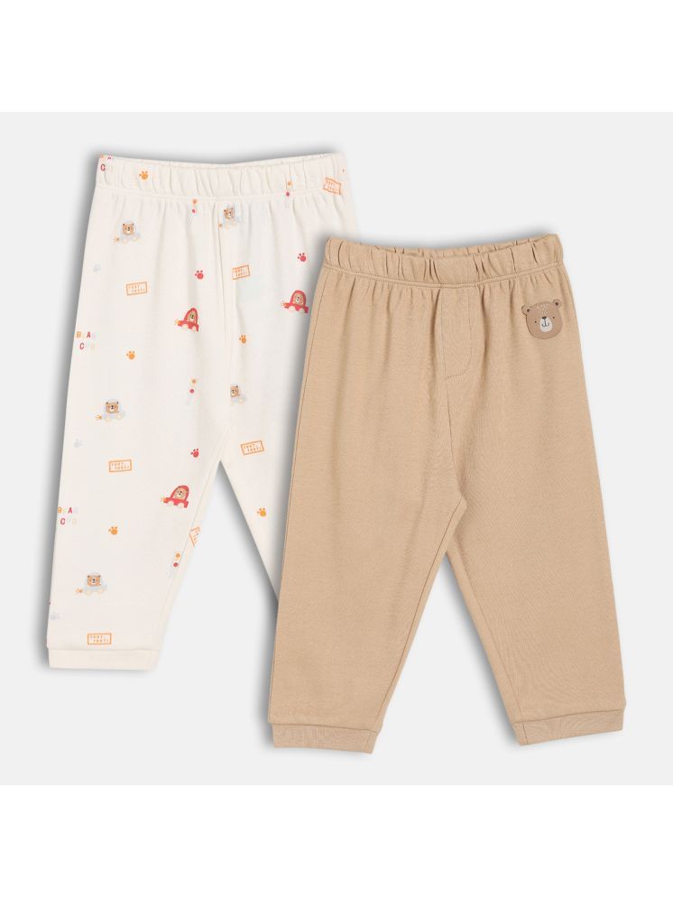     			MINI KLUB Pack of 2 Baby Boys Cotton Pants ( Multicolor )