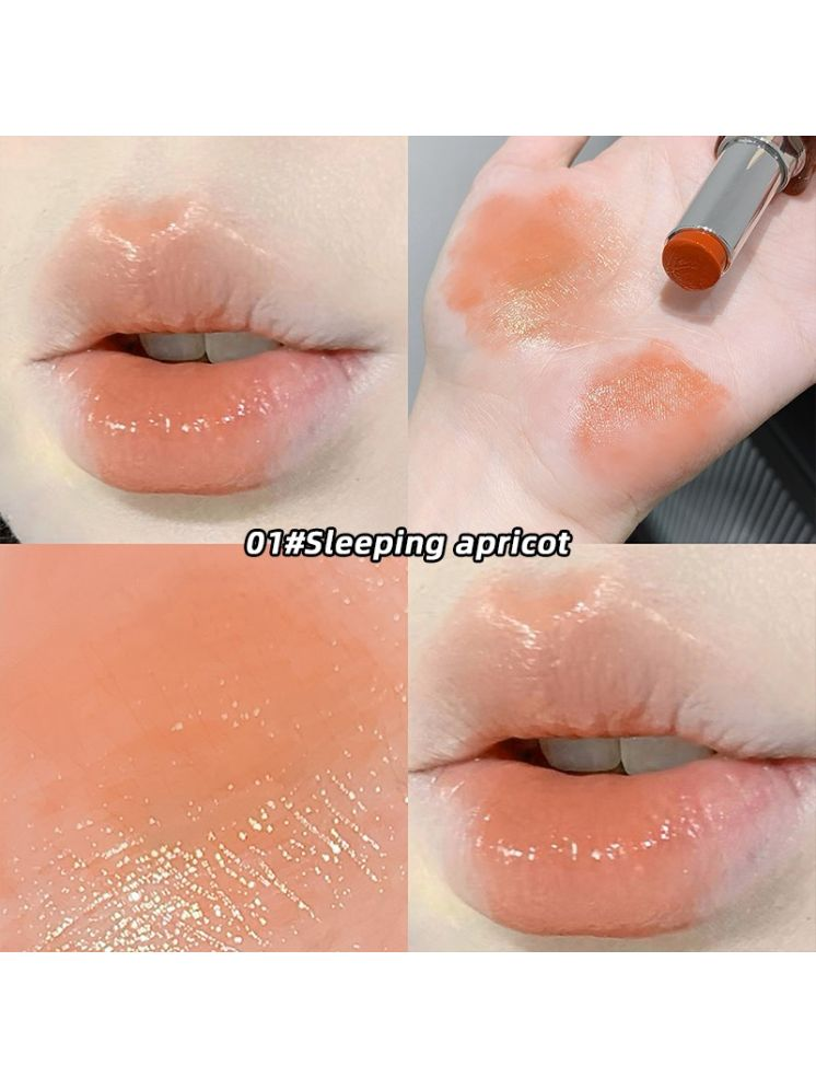     			DAIMANPU Apricot Glossy Lipstick 10