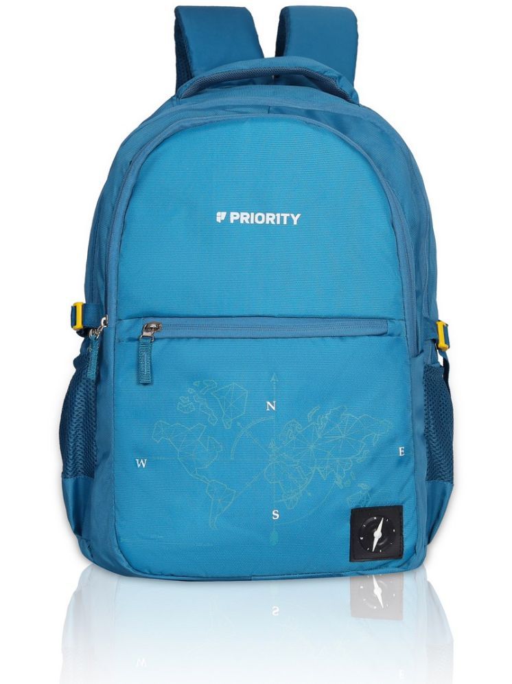     			Priority 42 Ltrs Blue P.U. College Bag