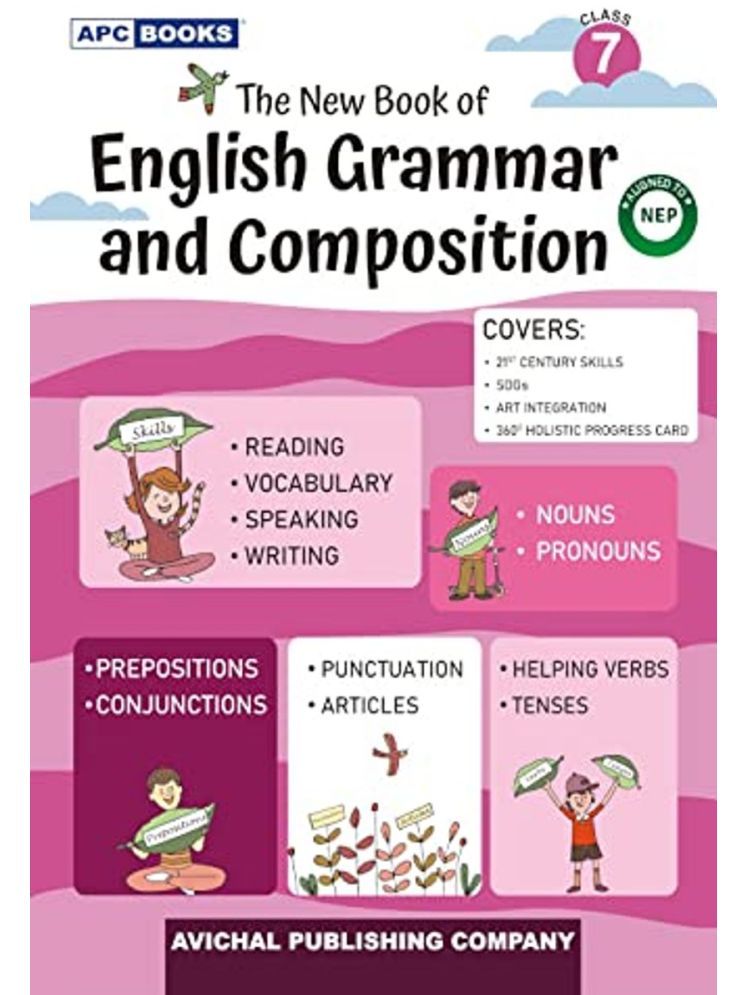     			The New Book of English Grammar and Composition Class 7