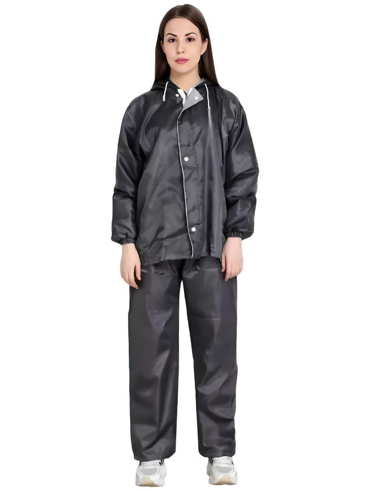     			YOUTH ROBE Raincoat Set - Grey