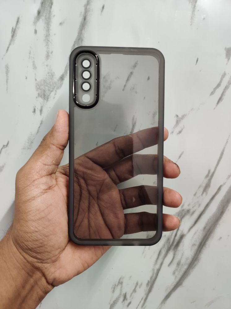     			ZAMN Silicon Soft cases Compatible For Silicon Samsung Galaxy A50 ( )