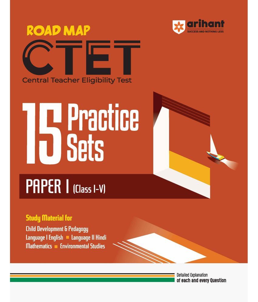     			Arihant CTET - Class I - V (Paper I) Road Map - 15 Practice Sets | English Medium