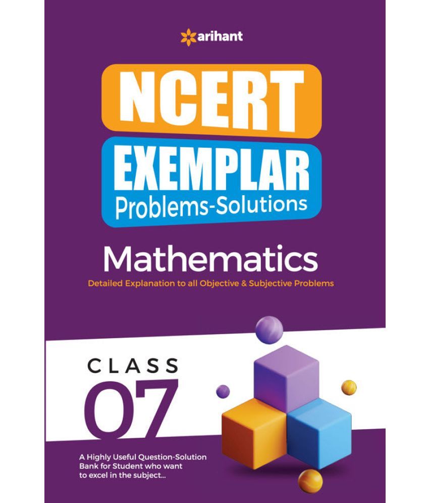     			Arihant NCERT Exemplar Problems-Solutions Mathematics Class 7th