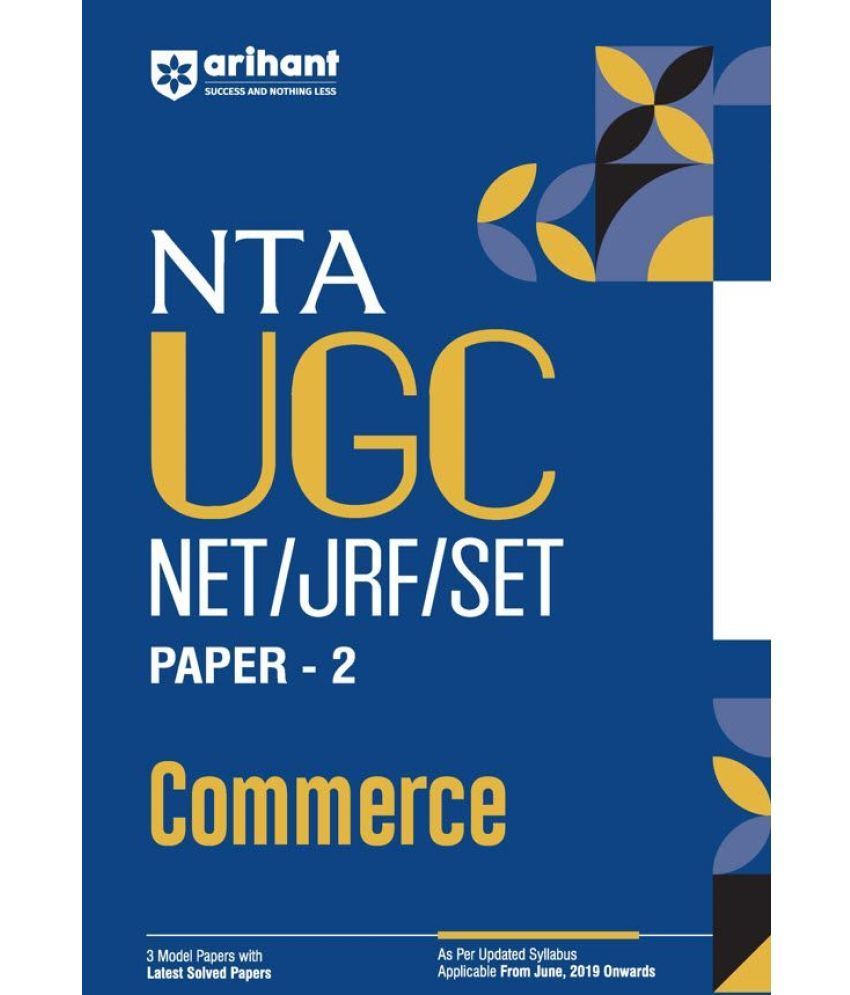     			Arihant NTA UGC NET /JRF/SET 2025 - Study Guide Commerce - Paper-2