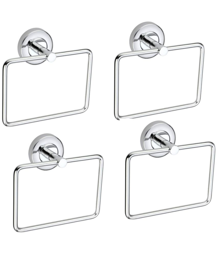     			BATHBLISS - Towel Hanger SS Heavy SQ. 4pcs