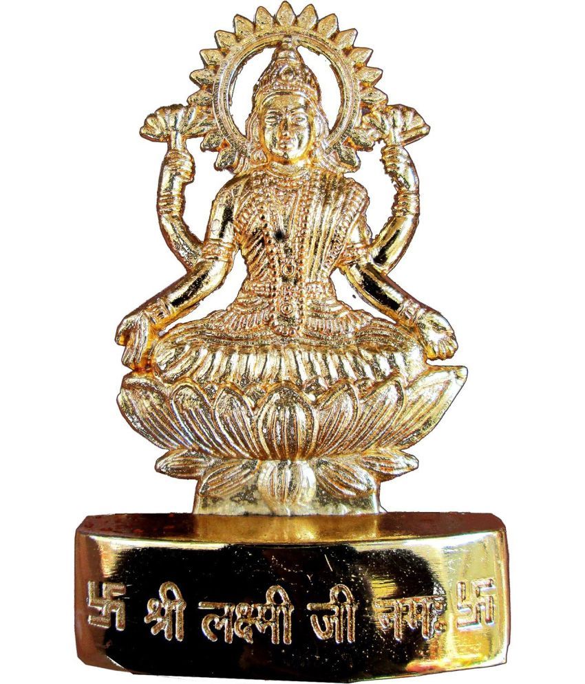     			Shri Astha Vinayak Polyresin Goddess Laxmi Idol ( 12 cm )