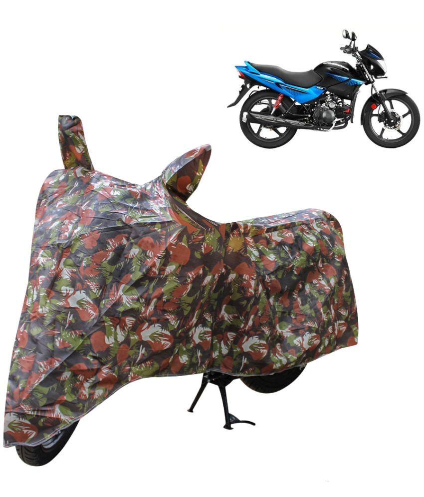     			CARNEST Bike Body Cover for Hero Glamour ( Pack of 1 ) , Jungle