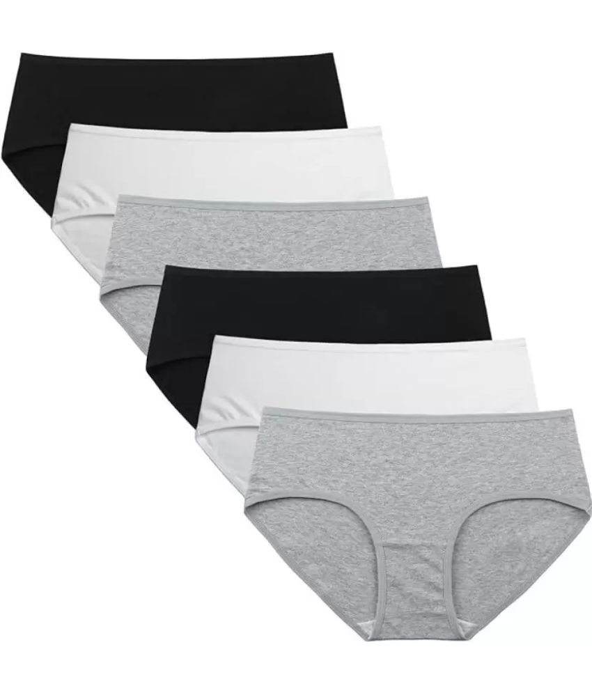     			Louis Craft Pack of 6 Cotton Hipster For Women ( Multicolor1 )