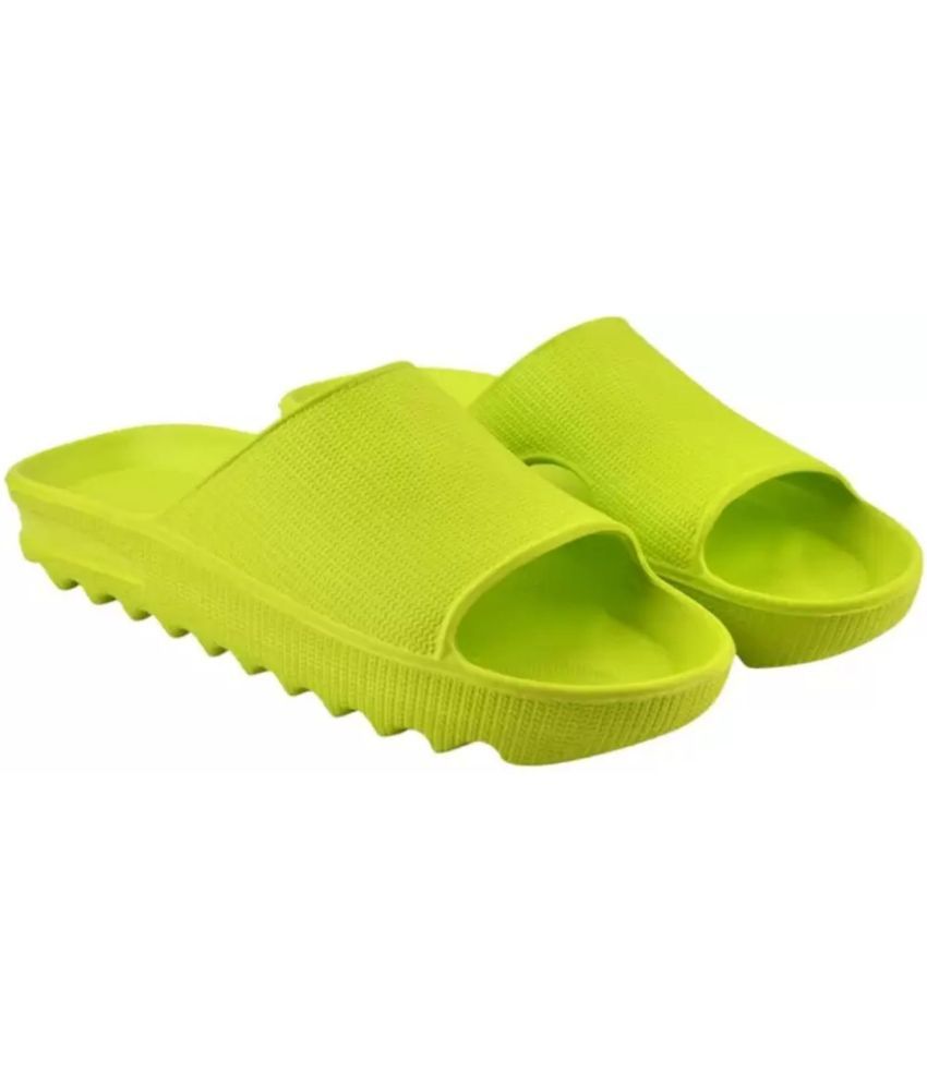     			PM Traders - Green Men's Floater Sandals