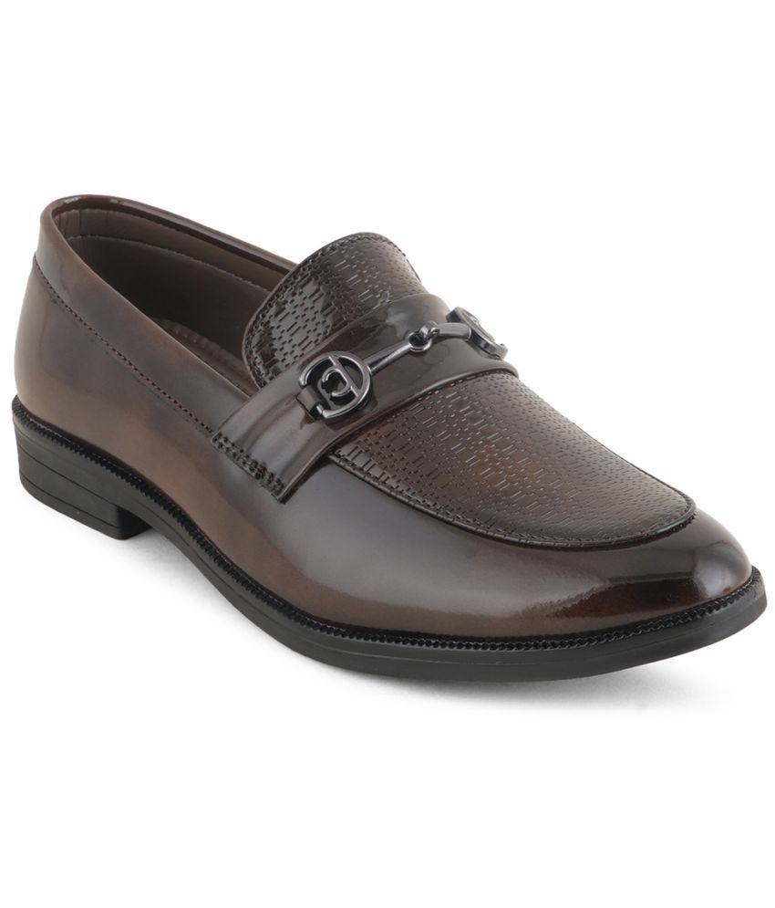     			STYLE SHOES - Brown Boy's Loafers ( 1 Pair )