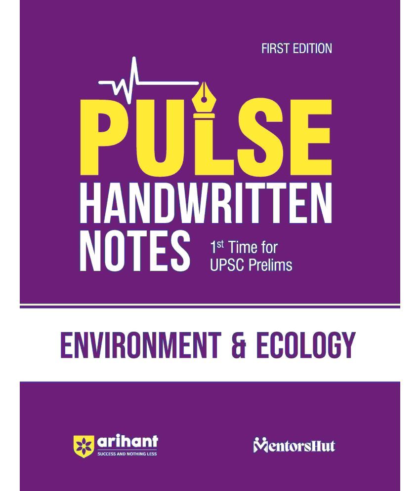     			Arihant PULSE Handwritten Notes Environment & Ecology | For UPSC, State PCS & Other Competitive Exams | English Medium