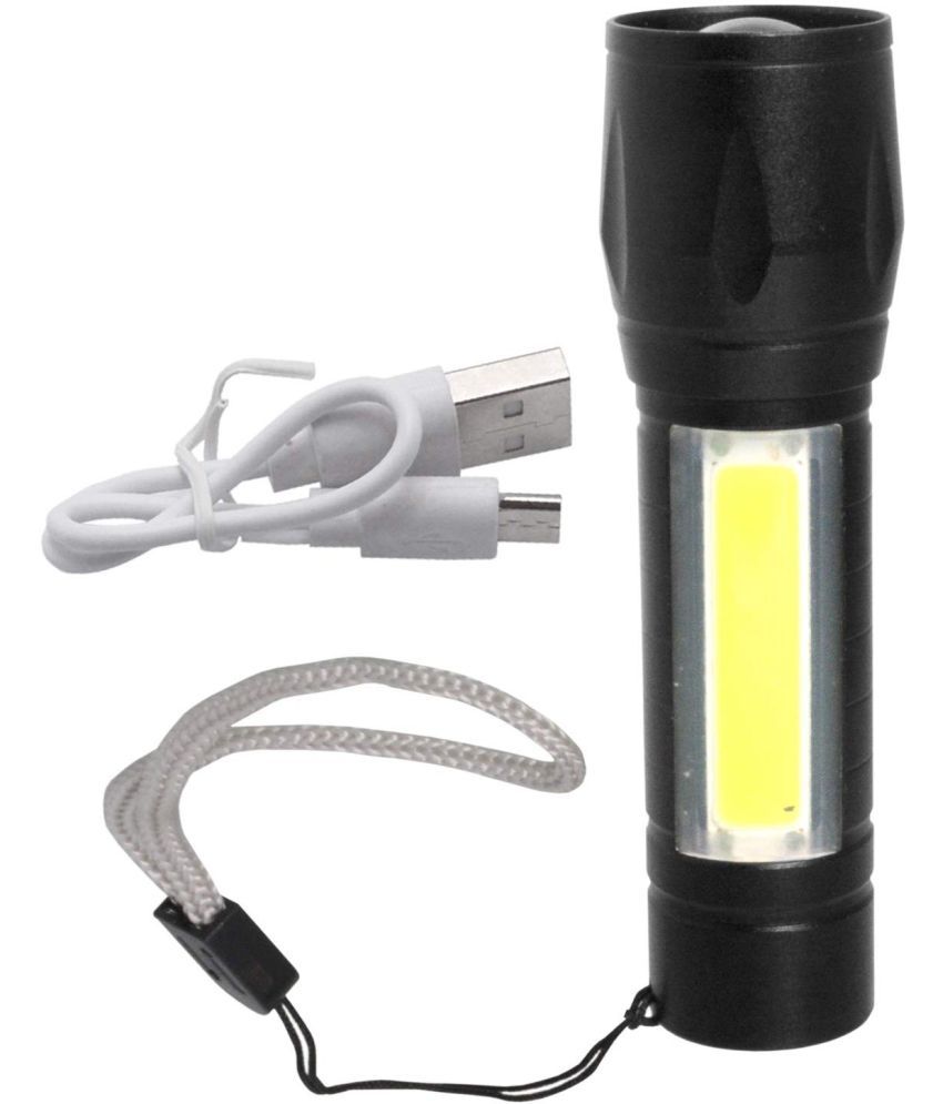     			Buylink - 2W Rechargeable Flashlight Torch ( Pack of 1 )