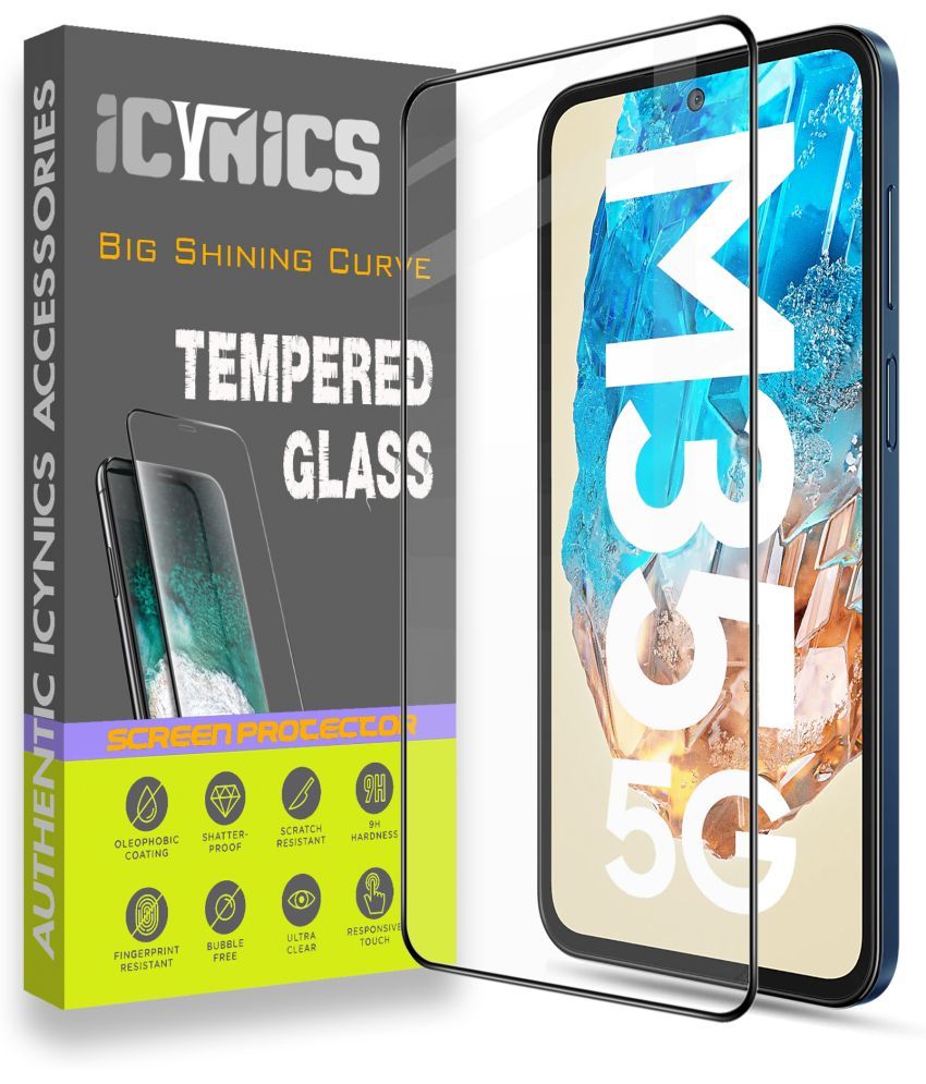     			Icynics Tempered Glass Compatible For Samsung Galaxy M34 5G ( Pack of 1 )