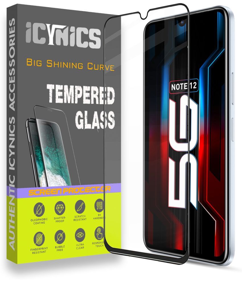     			Icynics Tempered Glass Compatible For Infinix Note 12 ( Pack of 1 )