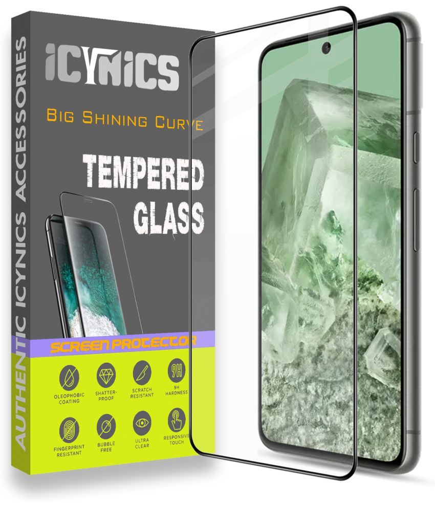     			Icynics Tempered Glass Compatible For Google Pixel 8 ( Pack of 1 )