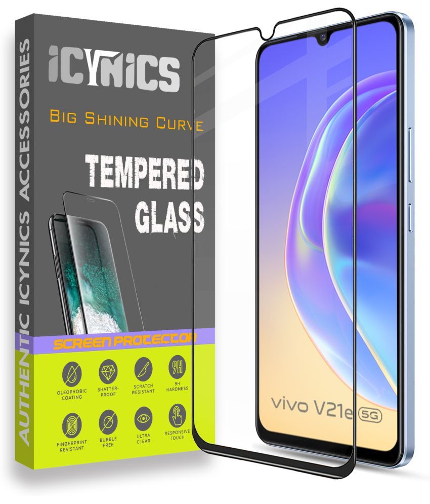     			Icynics Tempered Glass Compatible For Vivo V21e 5G ( Pack of 1 )