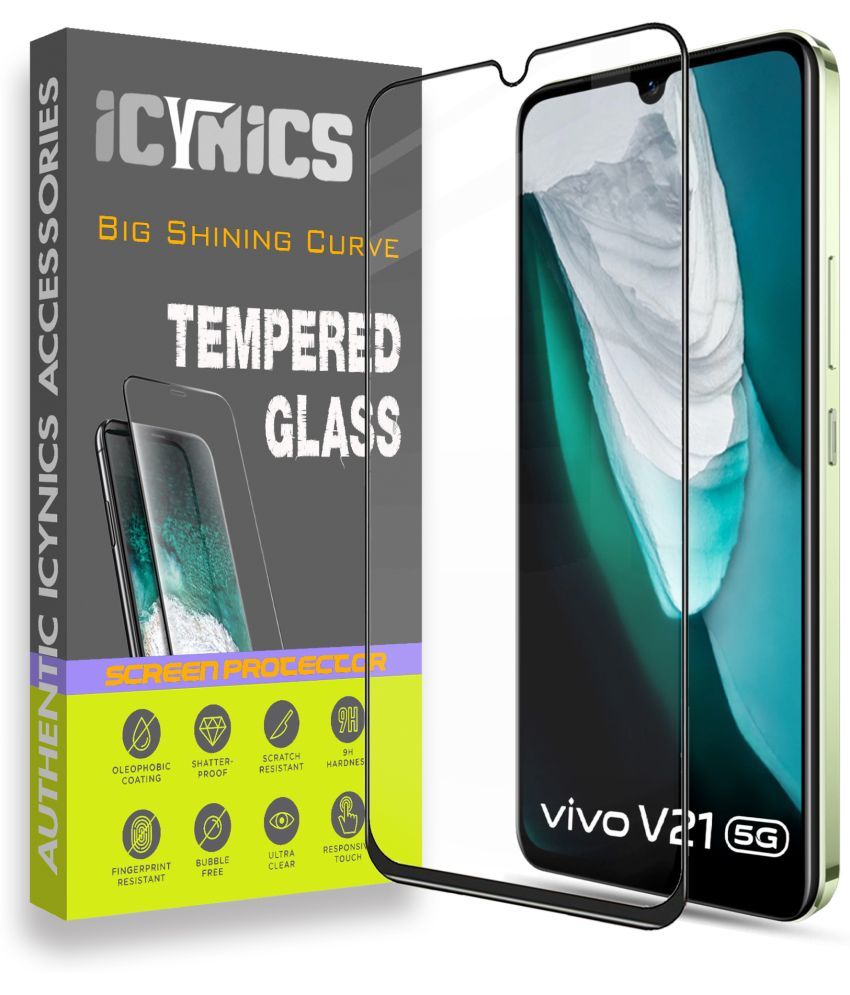     			Icynics Tempered Glass Compatible For Vivo V21 5G ( Pack of 1 )