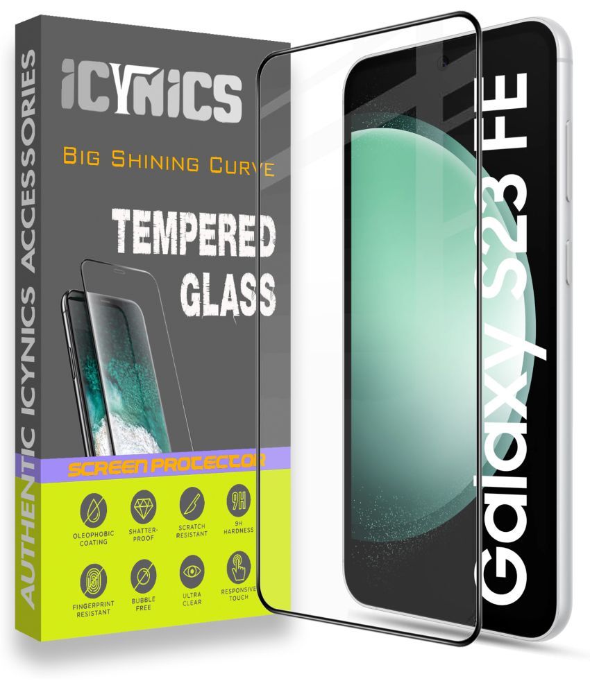     			Icynics Tempered Glass Compatible For Samsung Galaxy S23 FE ( Pack of 1 )