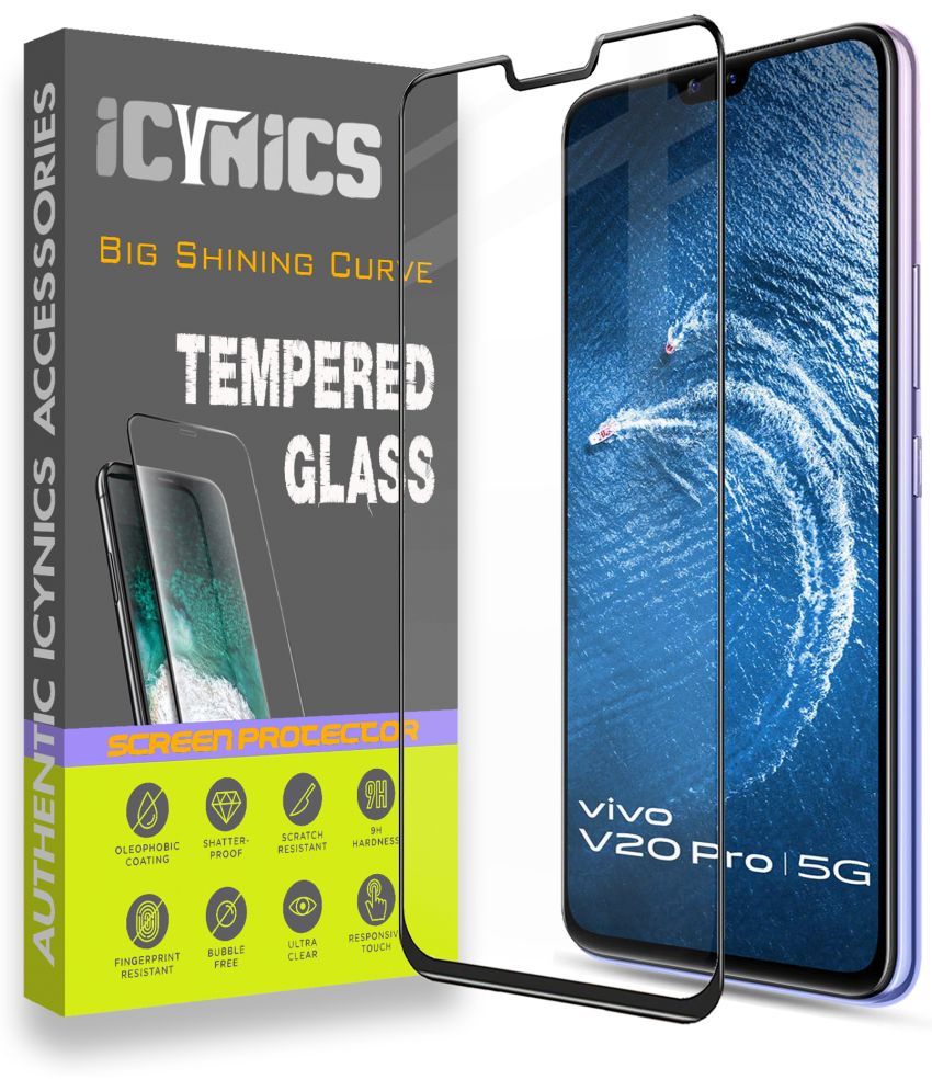     			Icynics Tempered Glass Compatible For Vivo V20 Pro ( Pack of 1 )