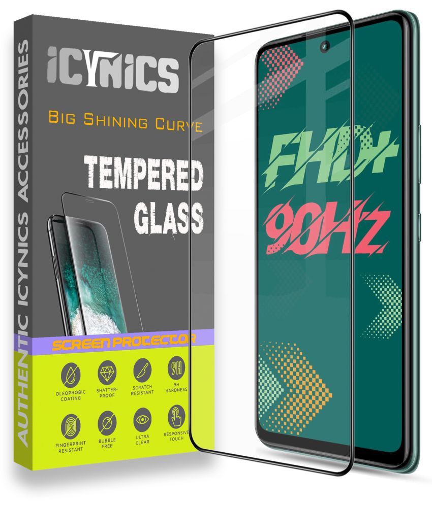     			Icynics Tempered Glass Compatible For Infinix hot 11s ( Pack of 1 )